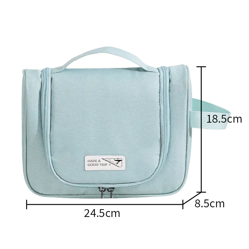 Travel Toiletry Bag with Large Capacity & Hook
