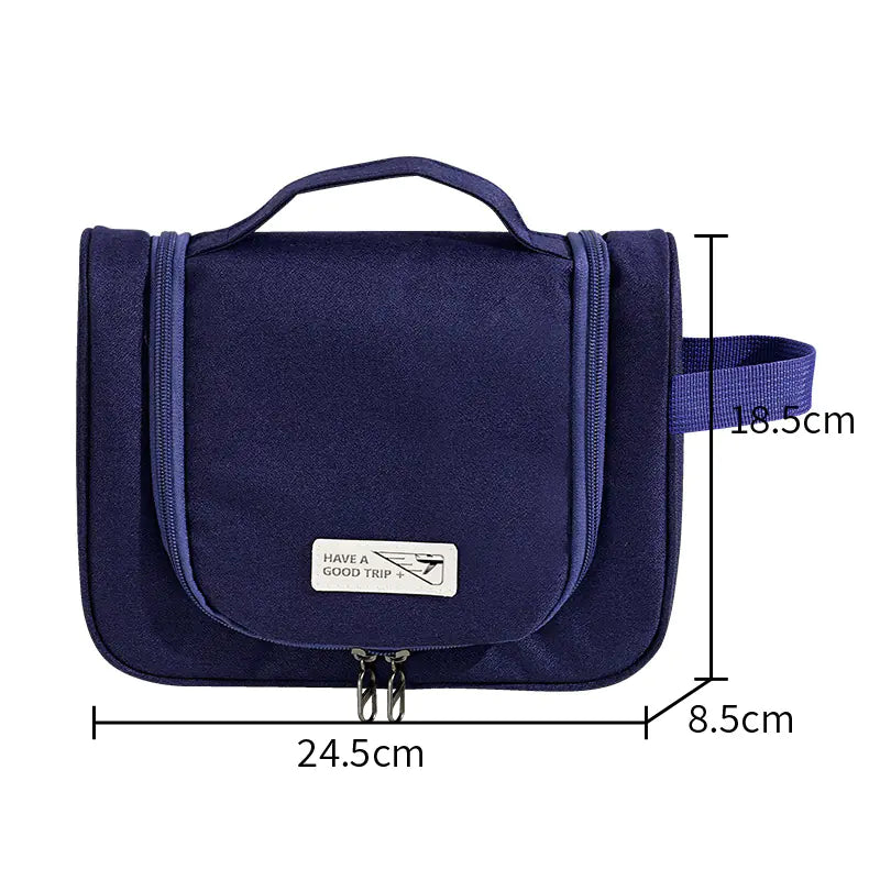 Travel Toiletry Bag with Large Capacity & Hook